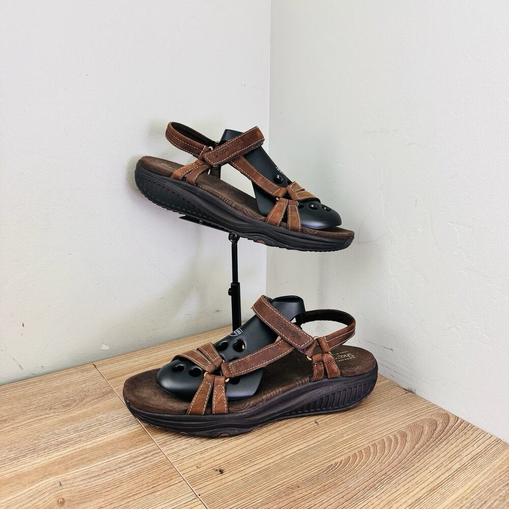 Skechers Shape-Ups sandals Brown Women’s Size 11
